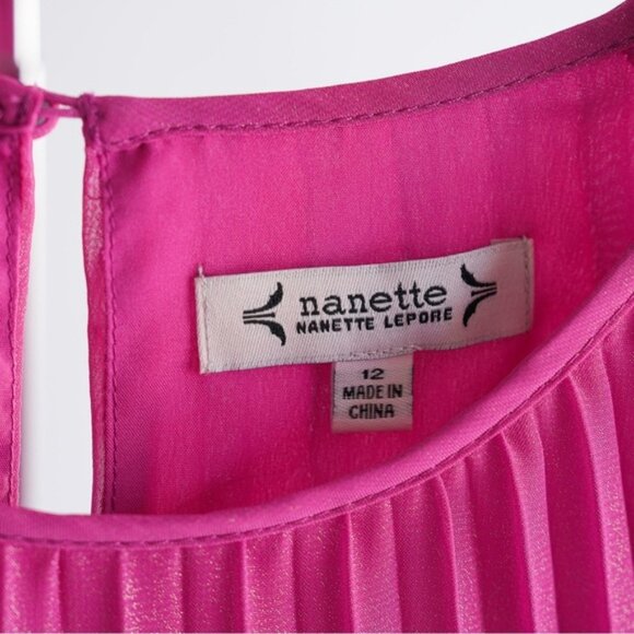 NANETTE LEPORE Pleated Shirt Dress - Picture 5 of 11